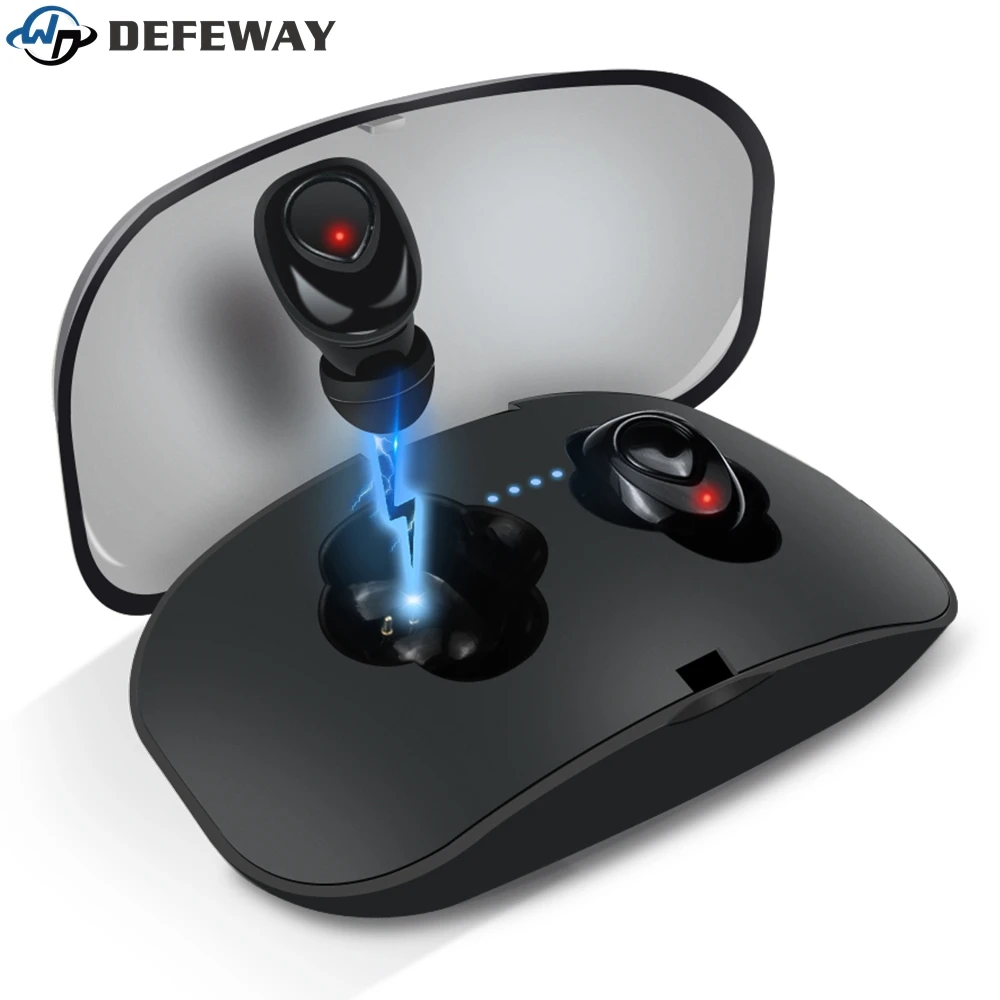 Беспроводные наушники Defeway Ture Bluetooth 5 0 EDR TWS Спортивная гарнитура с микрофоном X18S