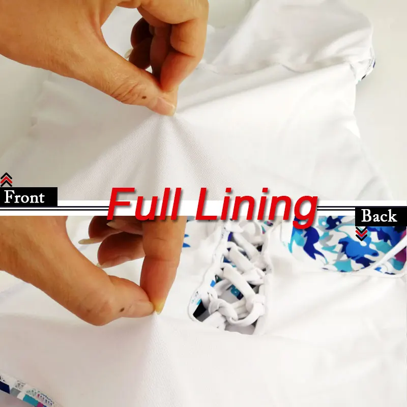 Hello пляжные новых печатных Одна деталь купальник Для женщин Купальники для