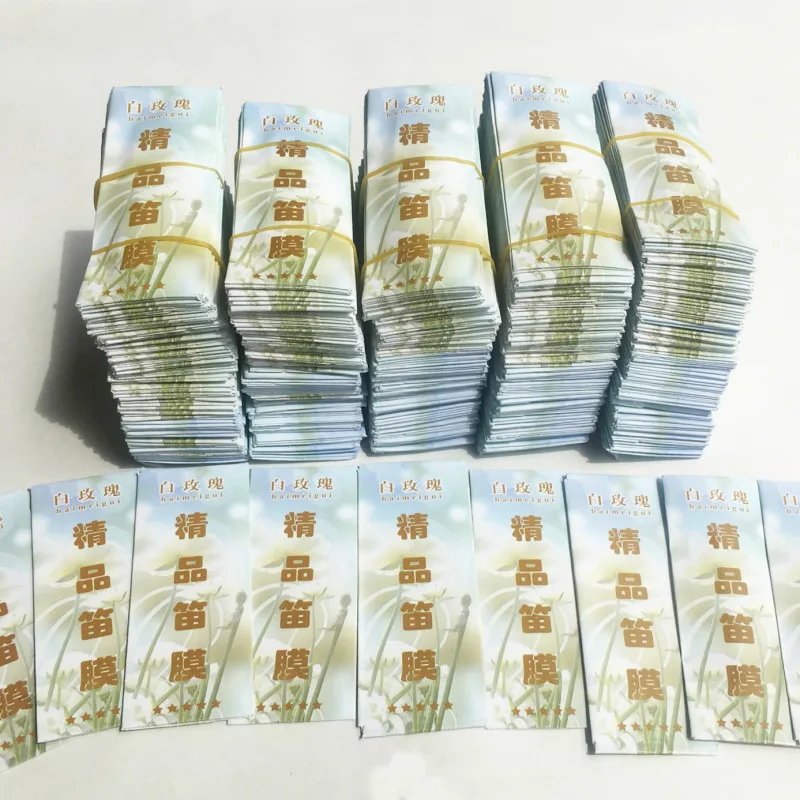 10 шт./компл. бутиковая флейта белая роза Прямая продажа с фабрики бамбуковые