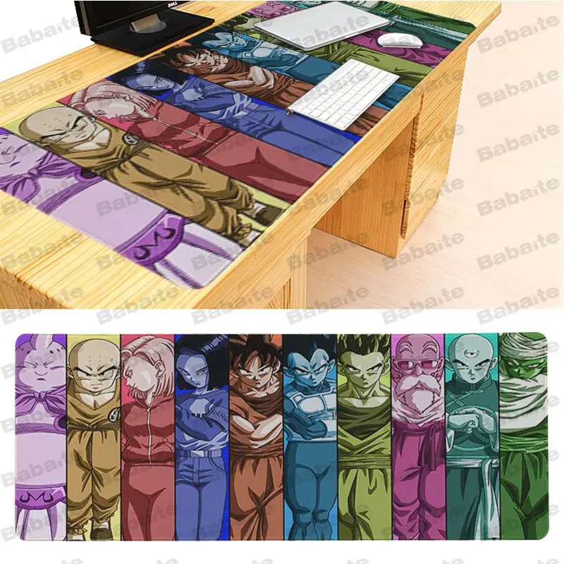 Babaite Vegeta DIY дизайн игровой с узором коврик для мыши Размер 40x90 см компьютерный