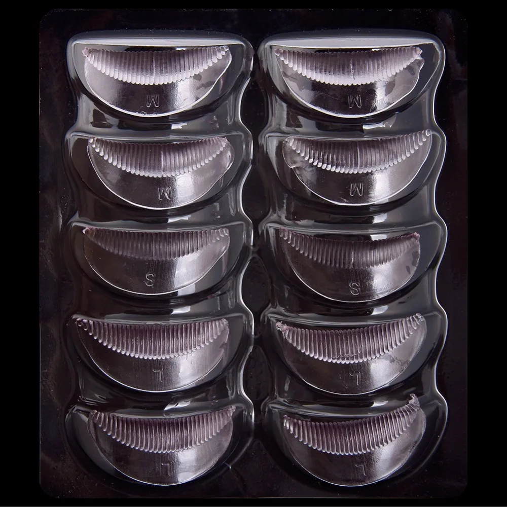 5 пар силиконовых прочных перманентные ресницы завивка корень подтягивание