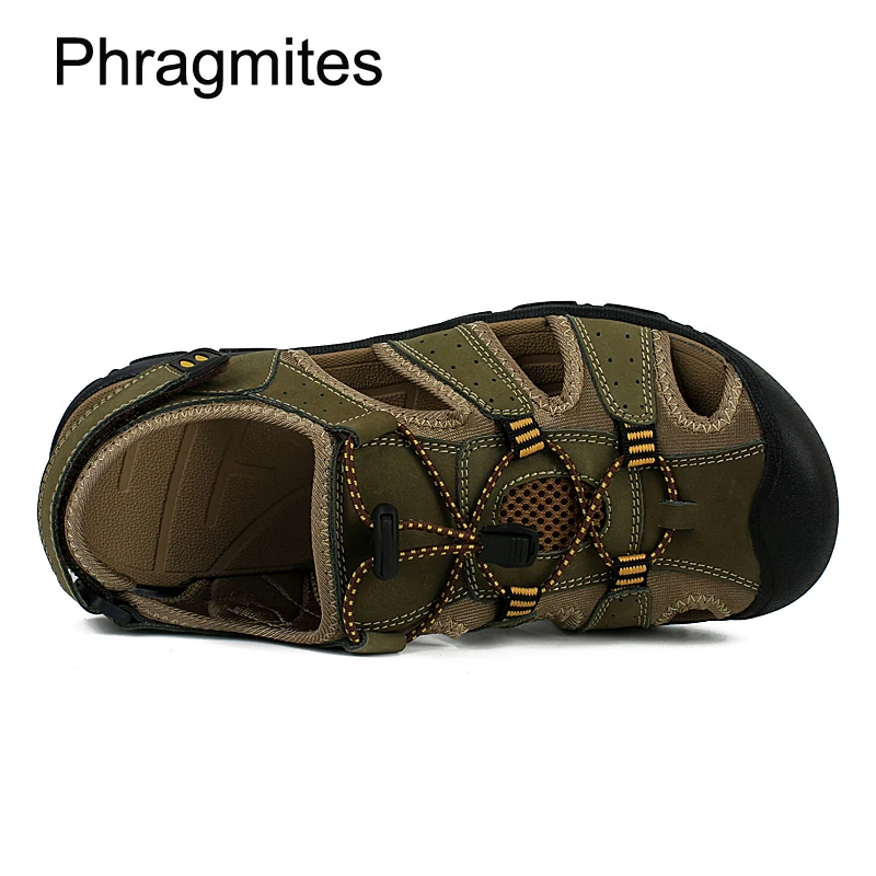 Phragmites/2019 г. Новые сандалии Мужская Летняя обувь противоскользящие мужские из