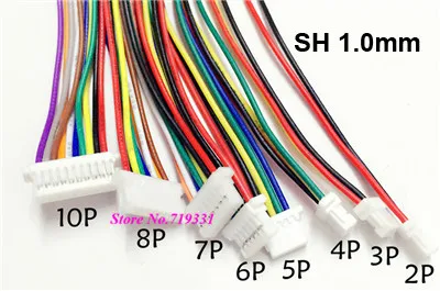 10 шт. коннектор JST SH ZH XH PH 1 0 мм 25 5 2 54 2/3/4/5/6/12 контактный с кабелем|connector 2.54mm|connector