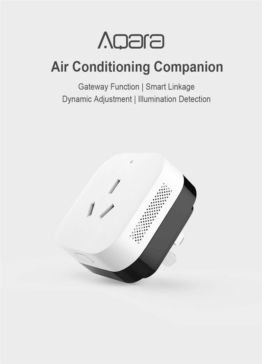Xiao mi Gateway 3 Aqara кондиционер Компаньон с датчиком температуры Hu mi dity ZigBee работа с mi комплекты умного дома