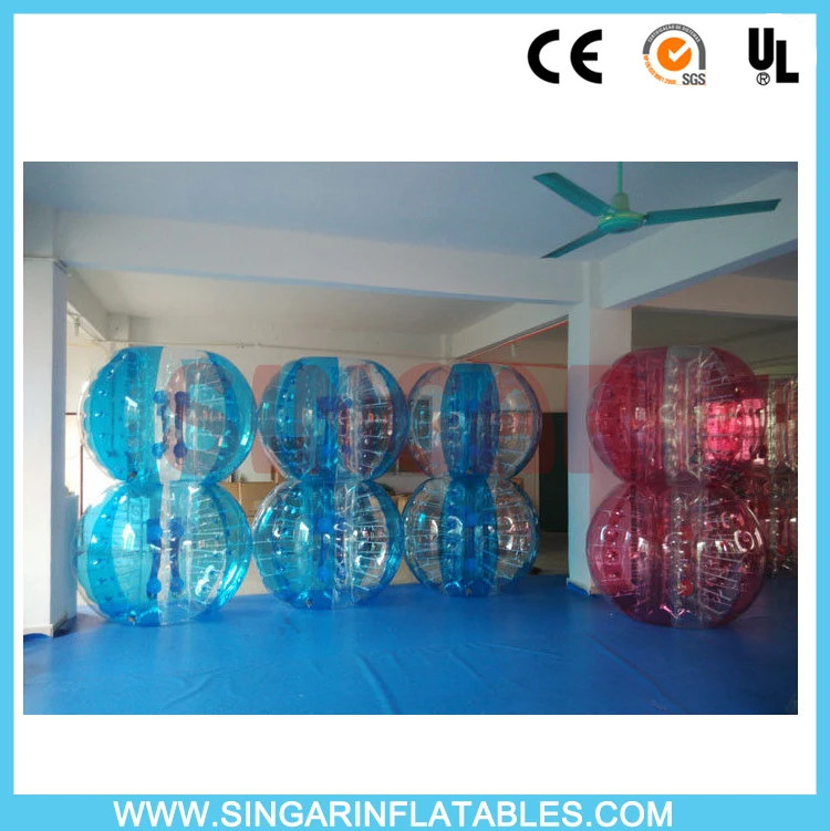 Free shipping 0.7 mm TPU 1.2 meter diameter bubble soccer body zorb suits bumper ball human for kids | Игрушки и хобби