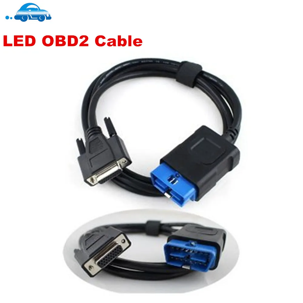 OBDII 16 pin Светодиодный основной кабель подходит для tcs cdp pro plus OBD2 Авто obd 16pin