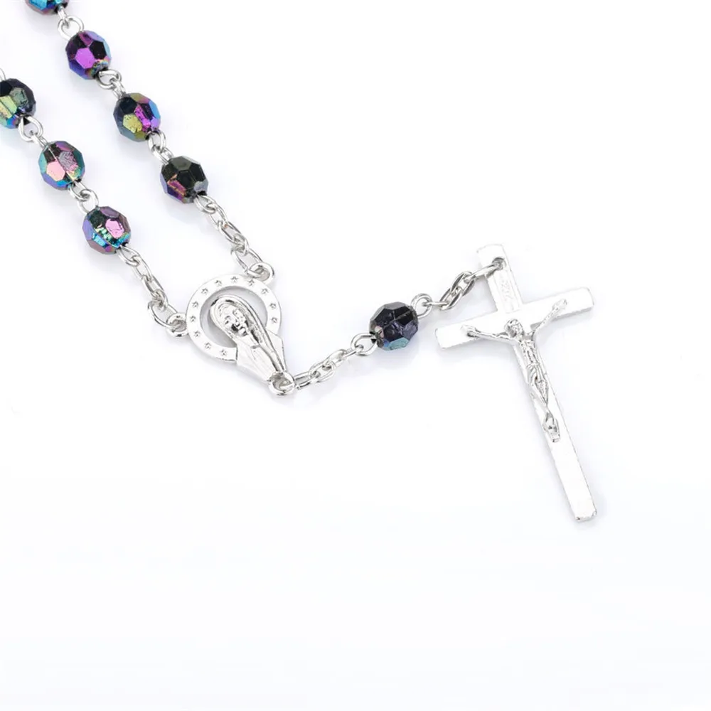 Красочные граненые Акриловые бусины 6 мм фотокатолический браслет карманные