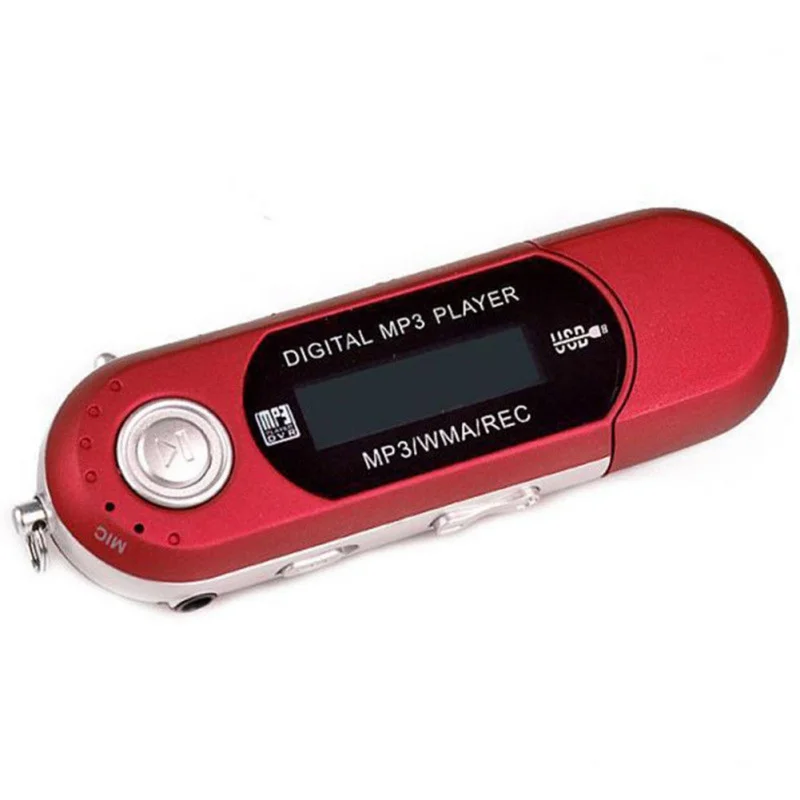 Мини USB флеш MP3 плеер с ЖК экраном Поддержка памяти 32 Гб TF/SD слот для карт цифровой
