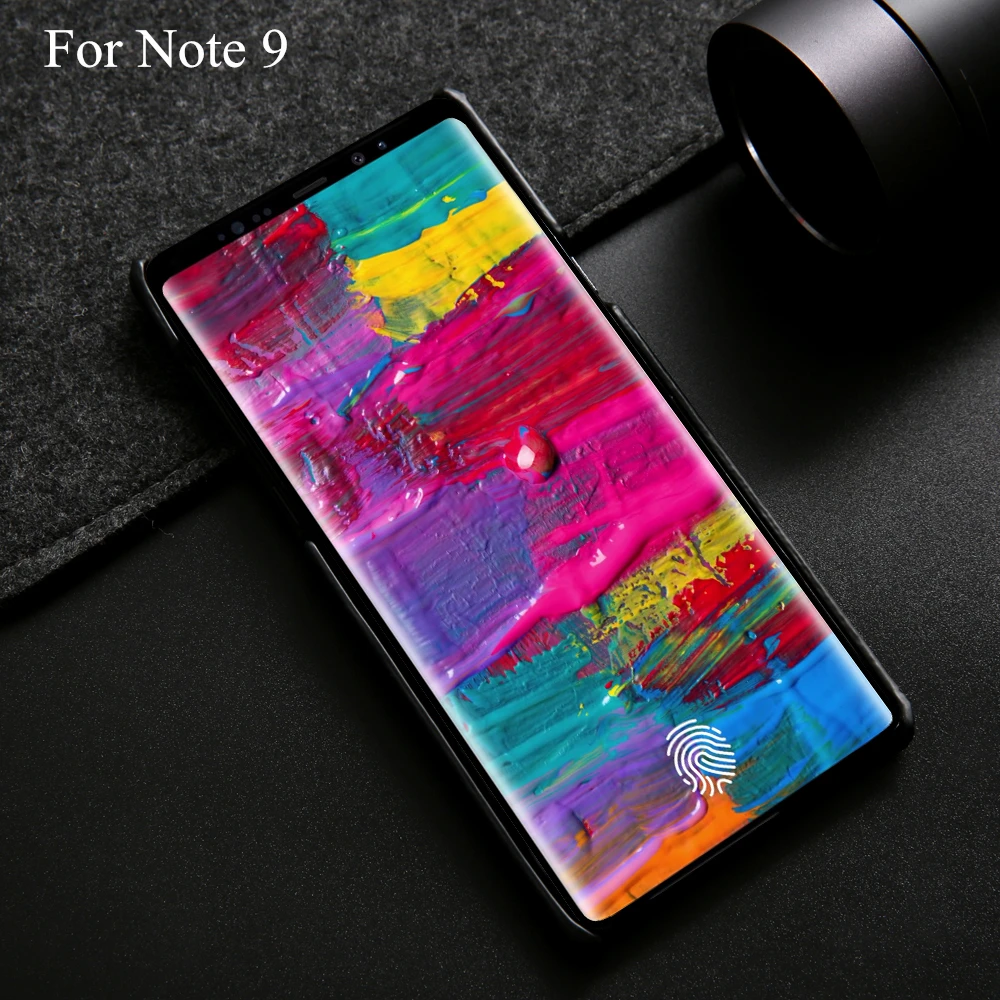 Роскошный брендовый кожаный чехол для samsung galaxy note 8 чехол для телефона note8 note 9 Чехлы и чехлы в виде ракушки