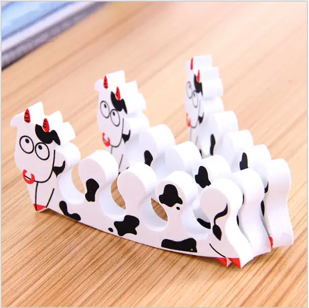 Бесплатная доставка милая мягкая губка молочной коровы 2 шт/1 пара пенопластовый