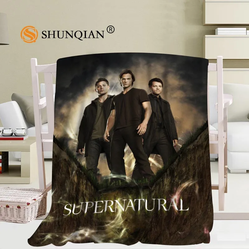 Preço Supernatural Temporada Cobertor Macio Diy Sofá Cama Lance Cobertor Criança Adulto Quente Personalizado Cobertor 56x80inch50x60inch40x50inch