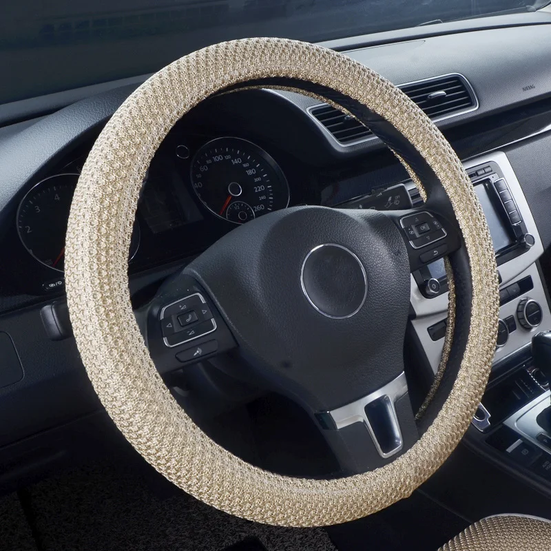 Breathable non-slip fabric car steering wheel cover for Mazda cX-4 2 8 CX-9 RX-8 MX-5 3 6 5 Chrysler 300 styling accessories | Автомобили