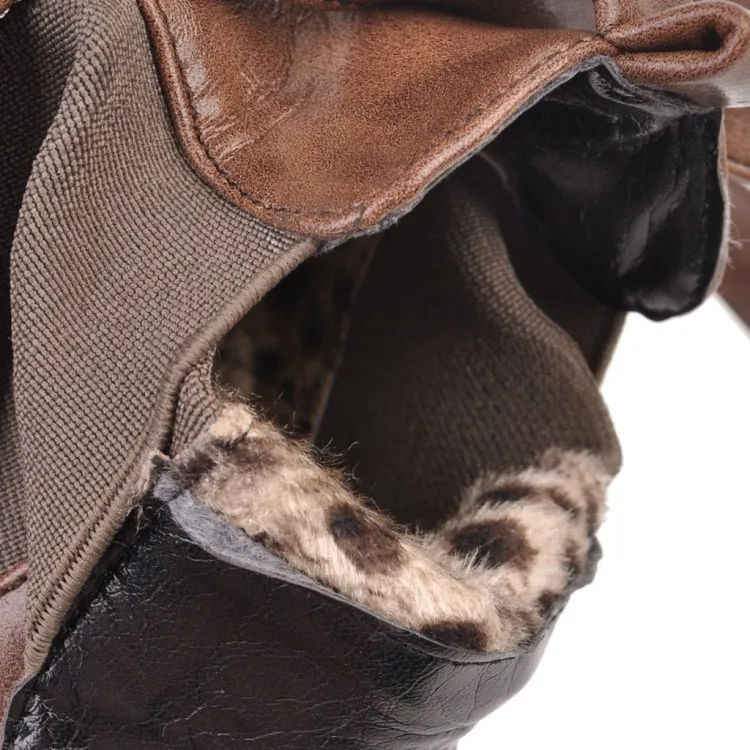 Новые осенне-зимние короткие сапоги-гладиаторы с металлической пряжкой женская