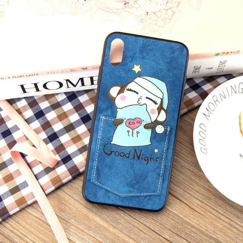 50pcs/lot Wholesale Phone Case For iPhone 6 6S 7 8 Plus X XS Max XR Cute Cartoon Leather TPU Cover On the for |