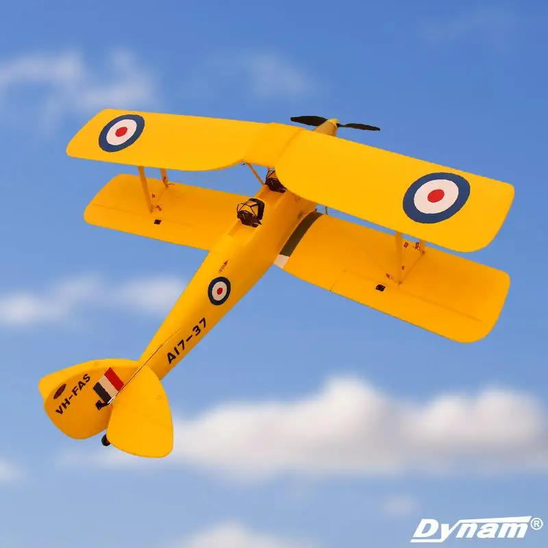Dynam Tiger Moth tiger dynam 1 27 метров пенопластовая модель крыла самолета|tiger moth|foam model aircraftwing