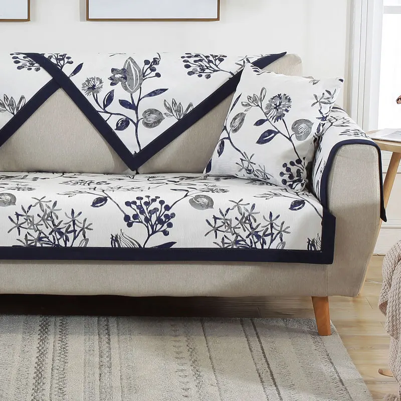 Завод диванных чехлов для мебель для дома Декор анти-скользящие диванные синель чехлов кресло, мебель протектор 1/2/3 местный