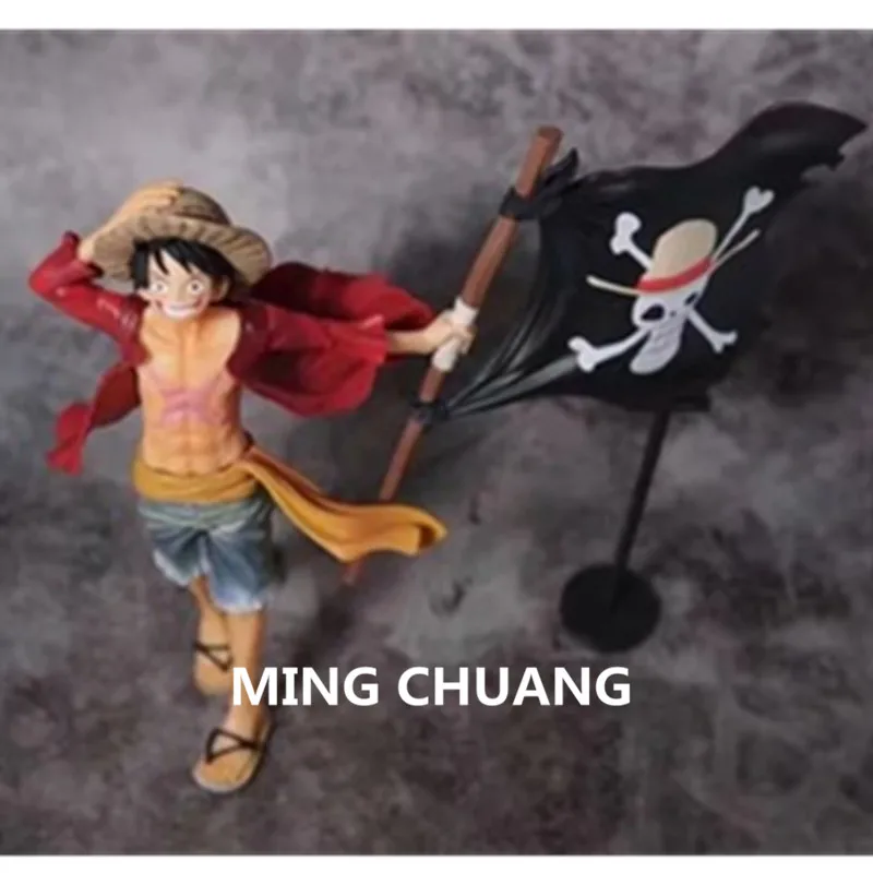 Одна соломенная шляпа пираты Обезьяна D. Экшн-фигурка Luffy ПВХ 22 см Коллекционная