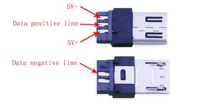 10 шт./лот Micro USB штекер разъем черный/белый сварки данных OTG интерфейс линии DIY кабель для передачи данных Аксессуары