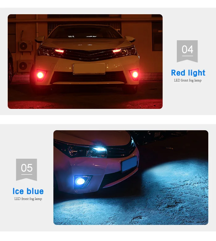 Tcart 2 шт. автомобиль светодиодный H11 5730 15SMD Противотуманные огни лампы авто светодиодный лампы для Защитные чехлы для сидений, сшитые специально для Toyota Corolla E150 аксессуары E160 E170 2008 2011