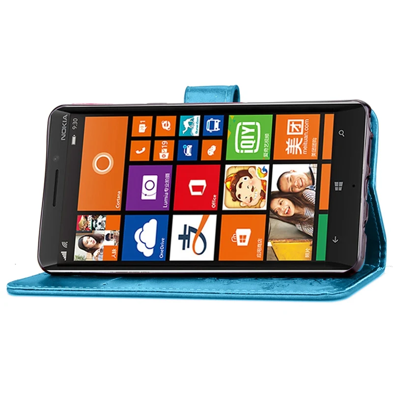 Для Lumia 930 Цветочным Узором Бумажник PU Кожаный Телефон Case Microsoft Nokia N930 5.0 Обложка