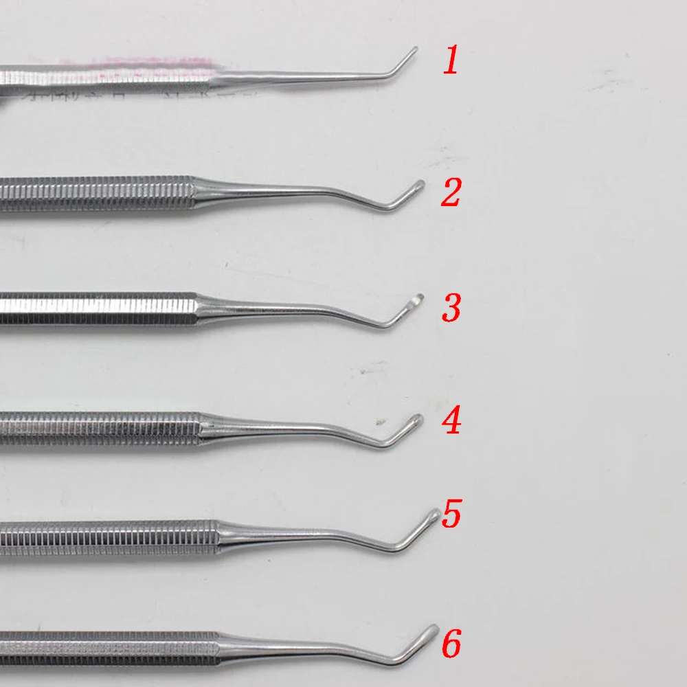 6 шт./компл. высокое качество стоматологический инструмент из нержавеющей стали