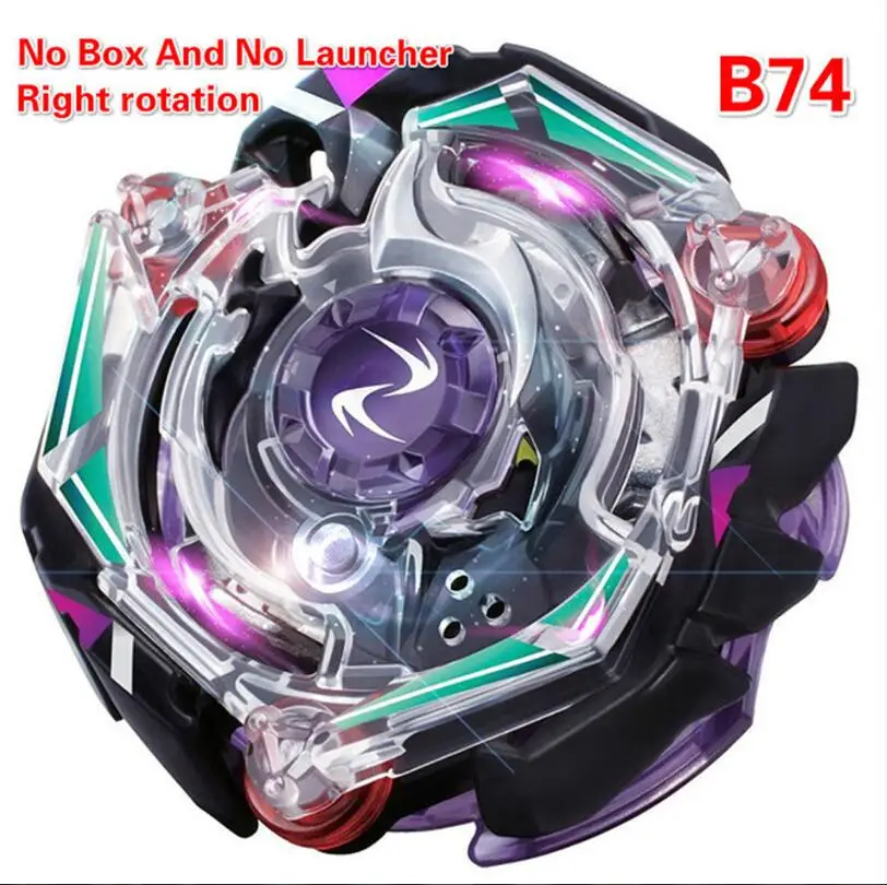 Топы Burst Launchers Beyblade игрушки GT B-142 Burst bables Toupie Bayblade metal fusion God спиннинг Топы Bey Blade Blades игрушка - Цвет: B74 No launcher
