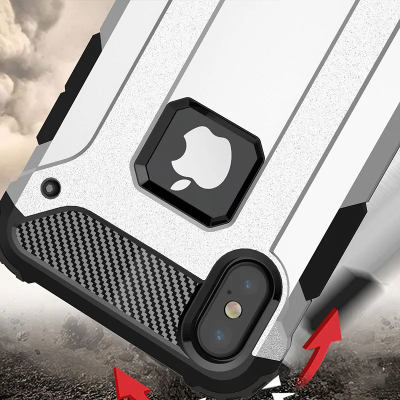 C-KU For Iphone8plus Hand Shell TPU+PC Peter Jackson's King Kong Armor Two-in-one Apple 7/6 Defence Fall |