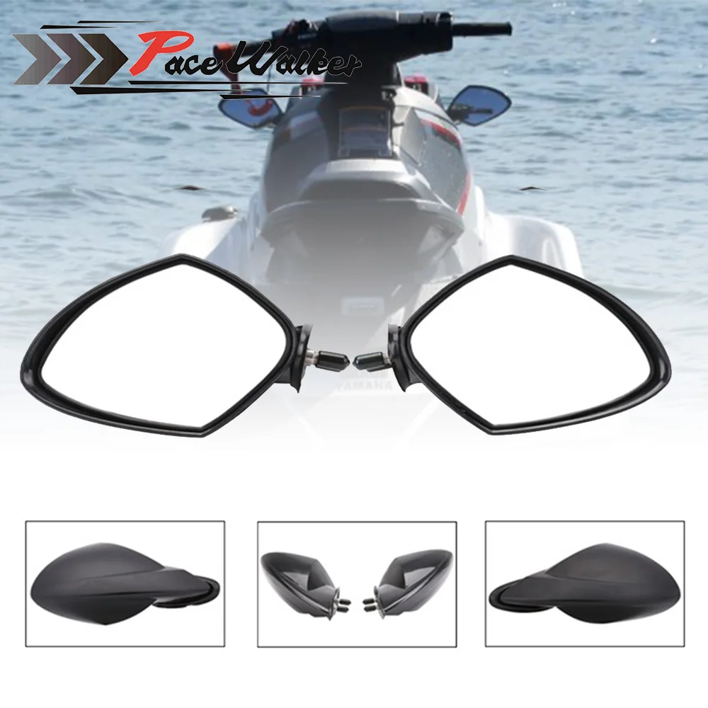 

Motorcycle Accessories For Yamaha OEM PWC WaveRunner Motorboat LH & RH Mirror Set 2005 2006 2007 2008 2009 VX 110 Deluxe/Cruiser