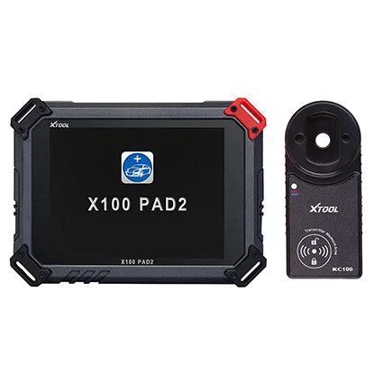 XTOOL X100 PAD2 Pro Wifi и Bluetooth профессиональный диагностический инструмент/ключевой программатор с VW 4th 5th IMMO/регулировка одометра - Цвет: pad 2 pro with kc100