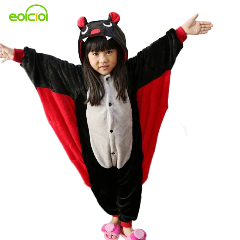 Одежда для сна мальчиков фланелевая Рождественская теплая Пижама комбинезон с