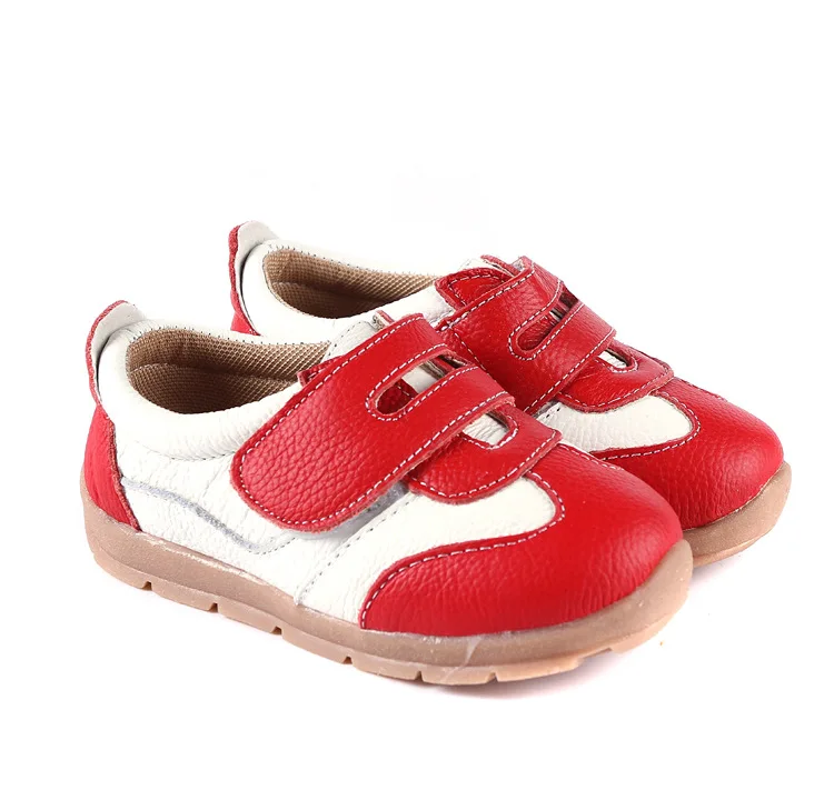 Новинка 2017 года Весенняя детская обувь из натуральной кожи модные детские