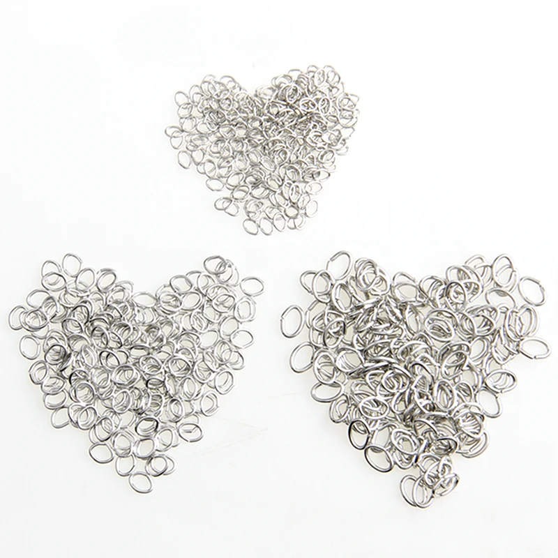 Горячая Распродажа белые K покрытые тональные Металлические овальные Открытые