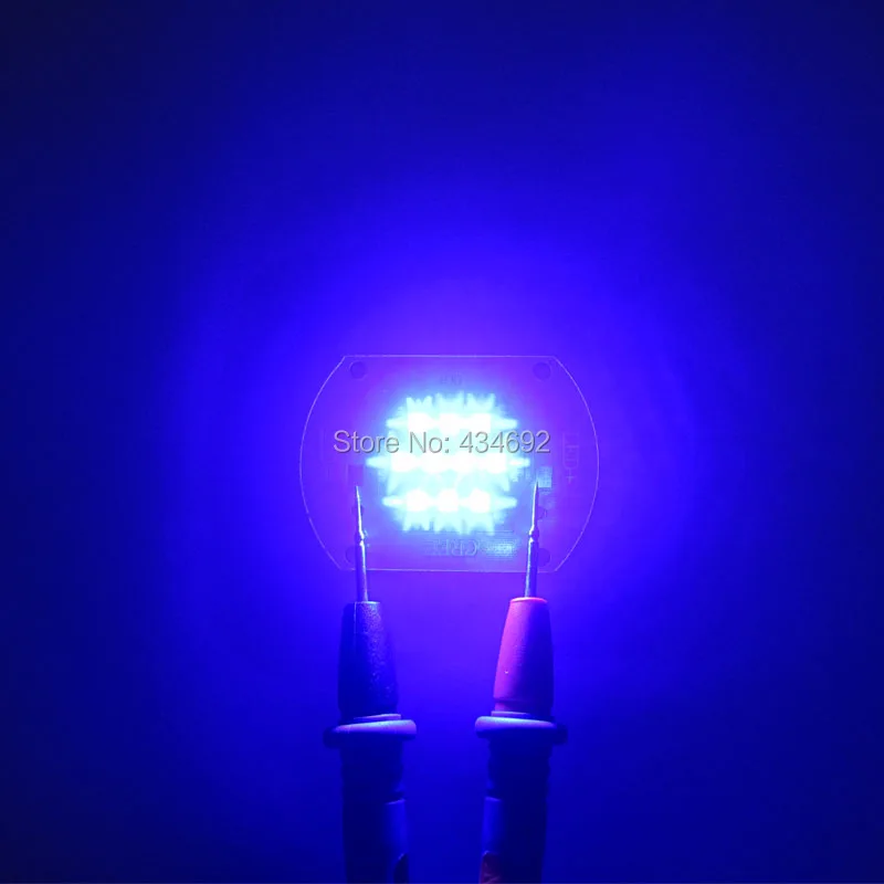 30 Вт Cree XPE2 XP-E2 Королевский синий 450NM-455NM высокое Мощность светодиодный излучатель свет лампы 30-36 V 1000mA набор «сделай сам» для аквариума Светодиодная лампа