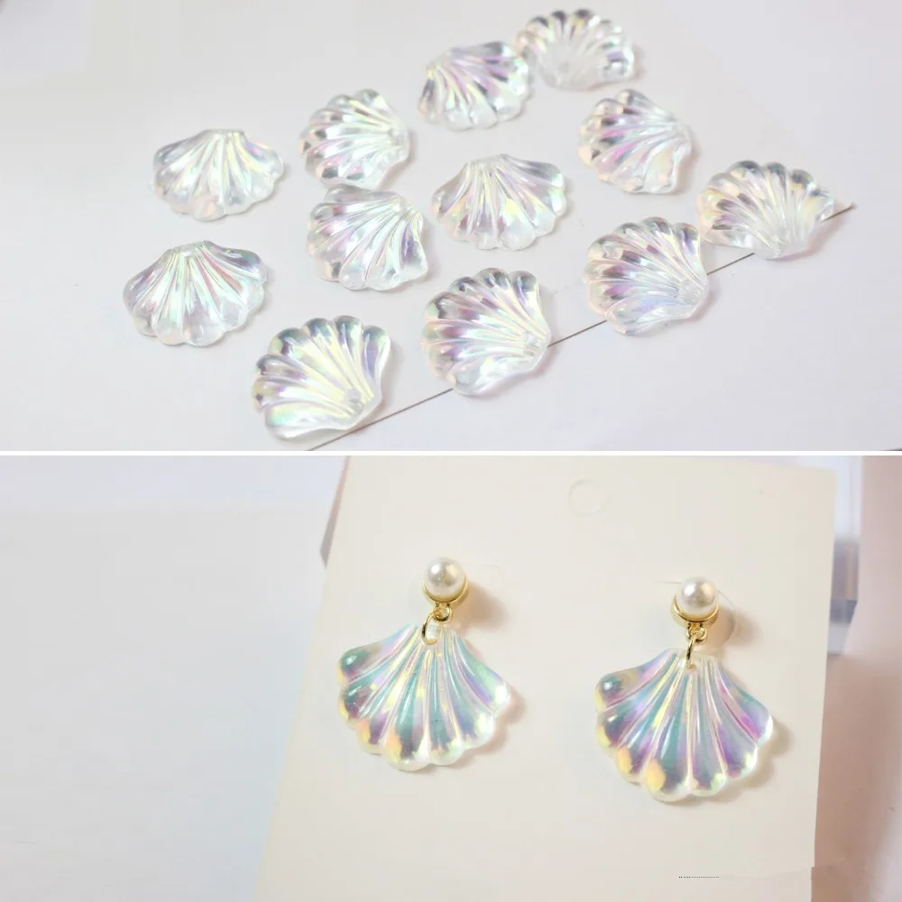 Новый стиль 40 шт./лот фигурные гребешки полимерные бусины с плоской обратной