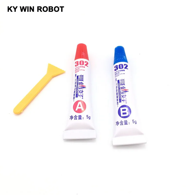 10 г универсальный клей(AB пластик) 302 клей AB Клей для двух братьев