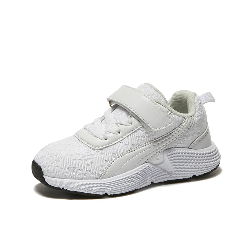 Детские кроссовки контрастного цвета спортивные для мальчиков и девочек