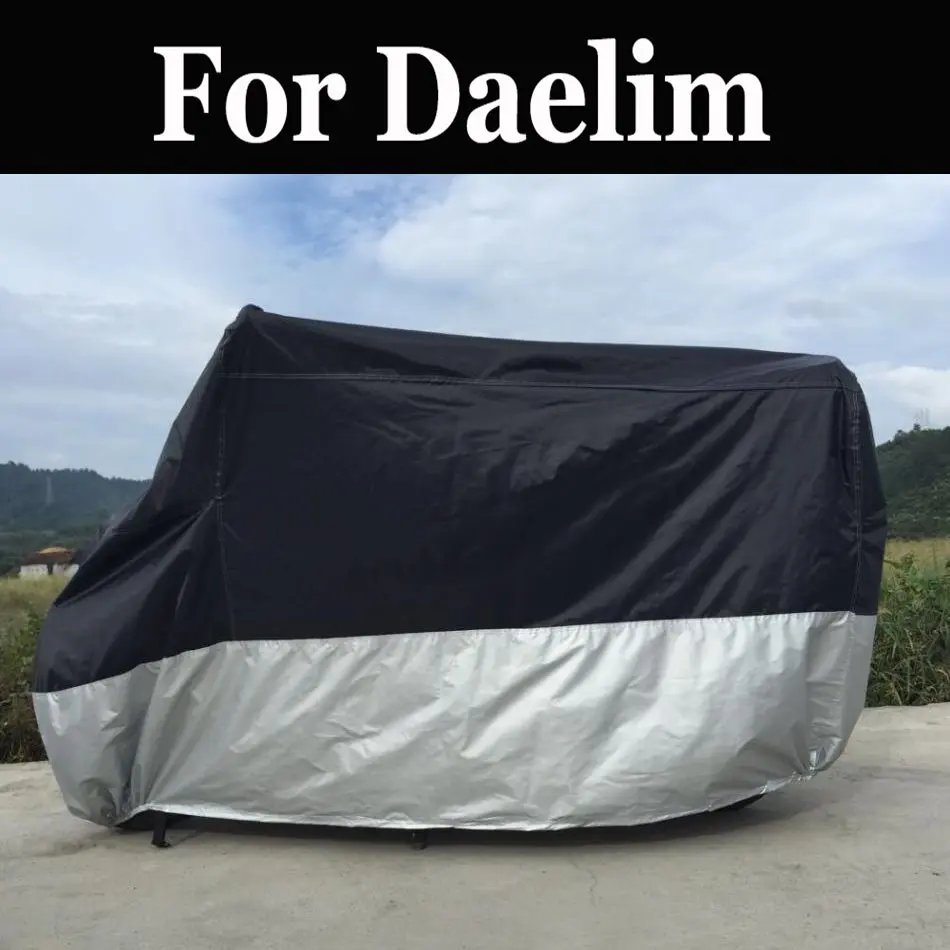 

New Motorcycle Covers Waterproof Breathable Outdoor Motorcycle For Daelim Cbx Vc Vf Vl Vr Vt 125 Evolution Daystar Roadwin