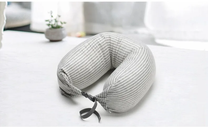 MUJI U подушка для шеи образные частицы u подушка для шеи для сиесты Подушка самолет путешествия