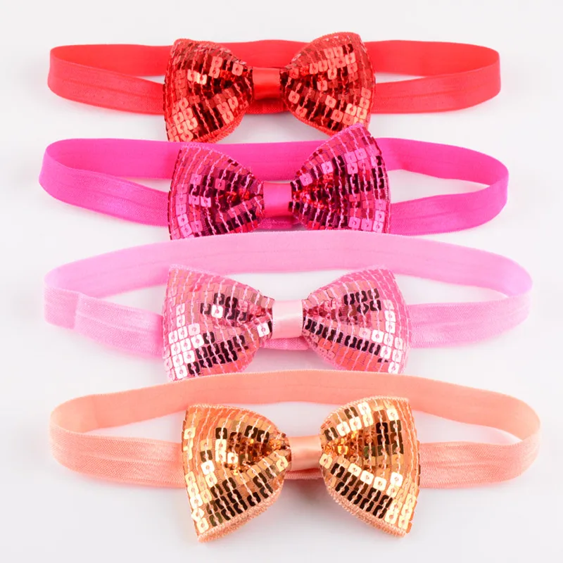 Популярные новые повязки на голову для девочек с большим бантом 10 шт./лот 20C