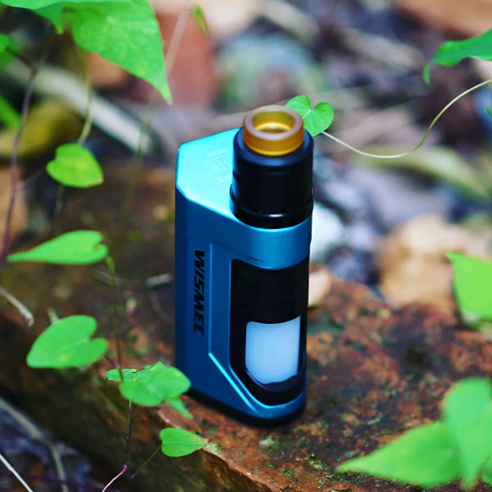 Оригинальный WISMEC Luxotic DF Box 200 Вт TC комплект с гильотинной V2 RDA и 7 мл бутылка Макс