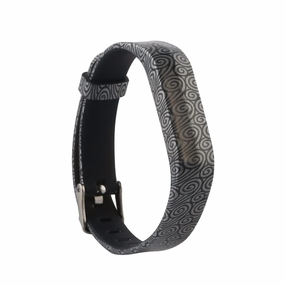 Design02 Baaletc для Fitbit Flex 2 Band Мягкие силиконовые для фитнеса браслет регулируемый сменный ремешок для Fitbit Flex 2 Smart Watch - Цвет: Design02