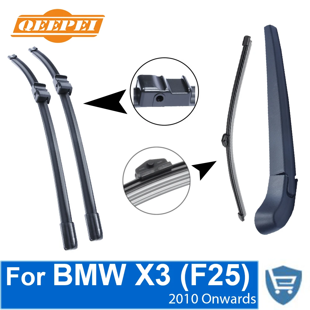 QEEPEI передний и задний рычаг стеклоочистителя для BMW X3 F25 2010 года 4 двери SUV высокое