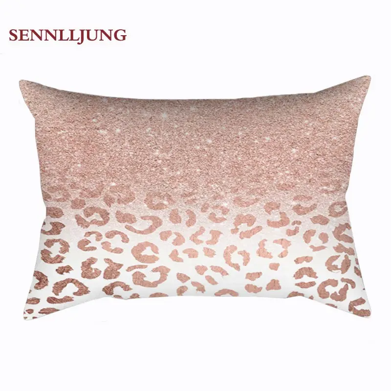 SENNLLJUNG 30*50 см прямоугольная Терилен декоративная наволочка с геометрическим