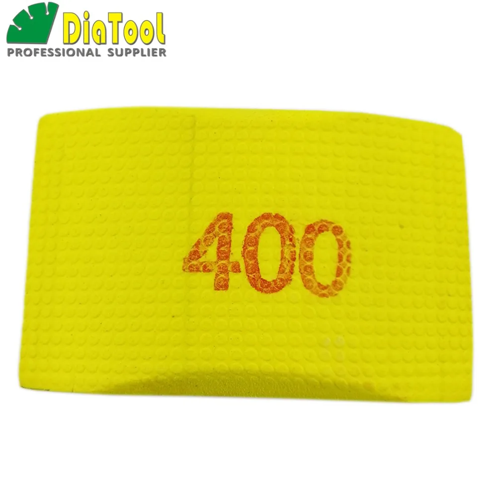 DIATOOL 3 шт. Грит #400 Алмазный полировальный коврик для рук 90x55мм твердая пена корпус