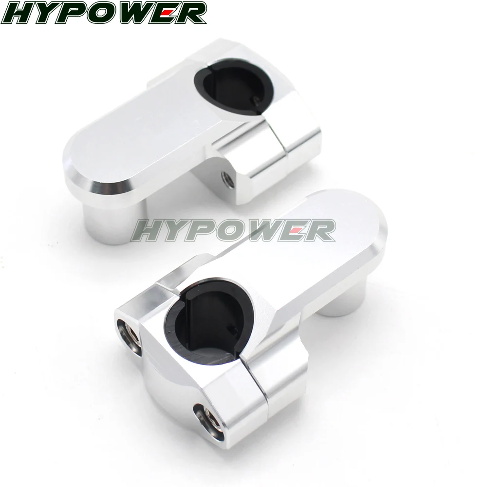 Анодированный 2 дюймовый Поворотный руль для мотоцикла Riser 7/8 &quot22 мм толстый