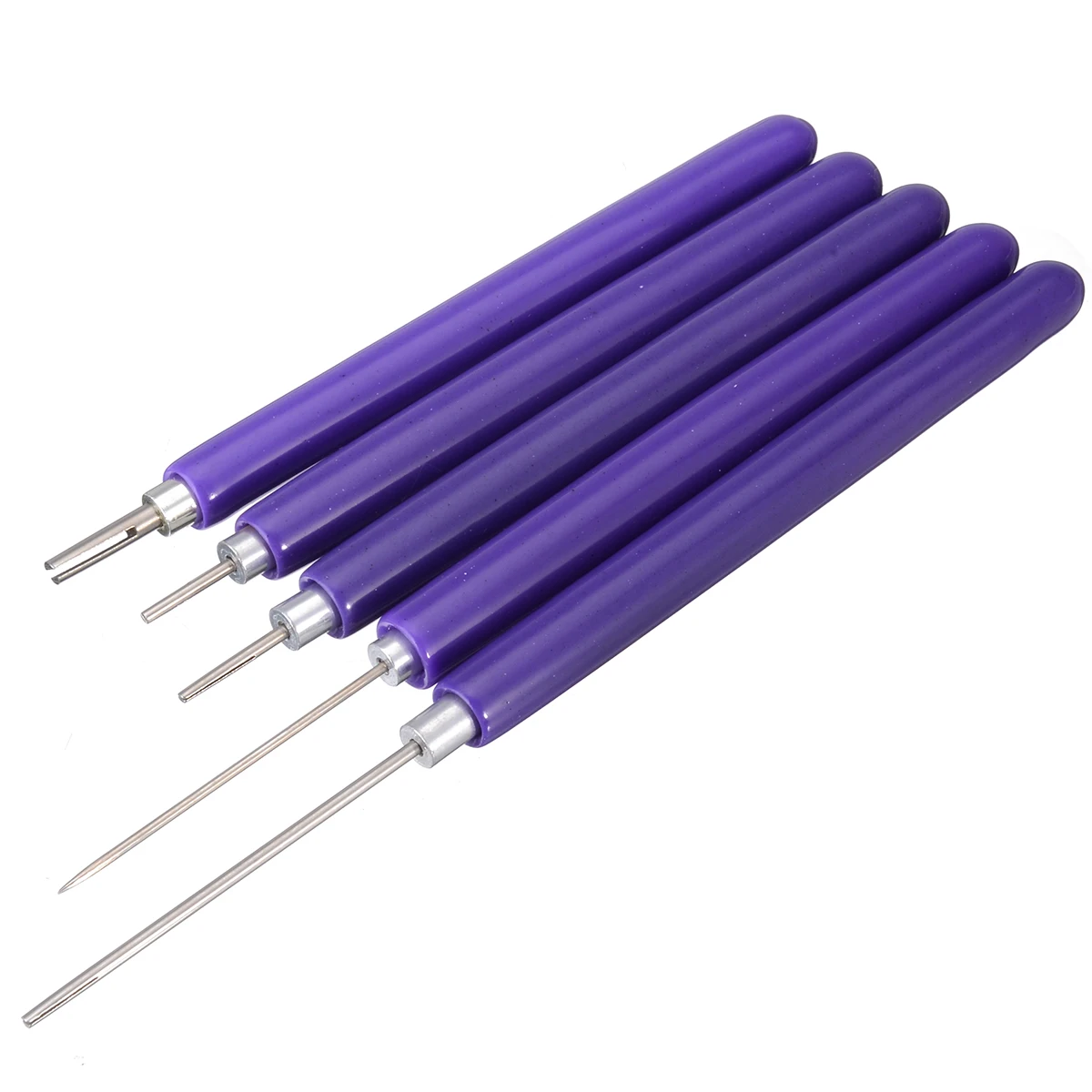 Партиями по 5 комплектов Бумага Рюш ручка комплект Ручка ремесло гофрированный