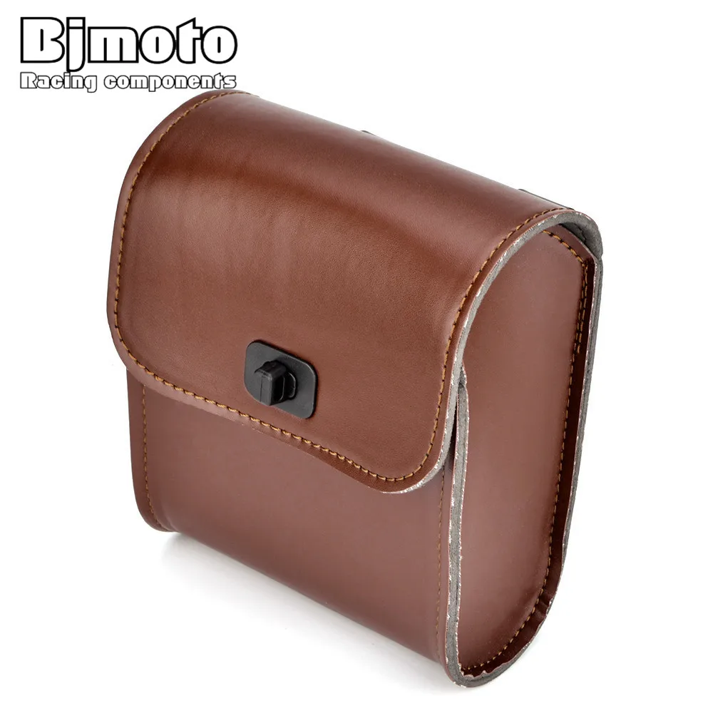 

BJMOTO Universal Motorcycle Side Saddle Luggage Bag Storage Tool Pouch Bags For BMW Honda Suzuki Motocross SaddleBag