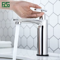flg smart touch sensor sensitive basin faucets stainless steel tap touch control bathroom faucet with soap dispenser cp1056 11c