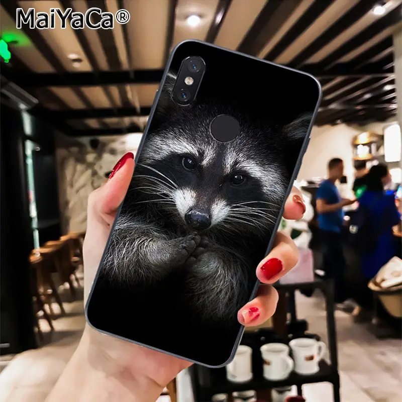 A14 MaiYaCa модный енот красная панда лиса дизайн чехол для телефона для Xiaomi Redmi4X 6A S2 Go Redmi 5 5Plus Note4 Note5 7 Note6Pro - Цвет: A14