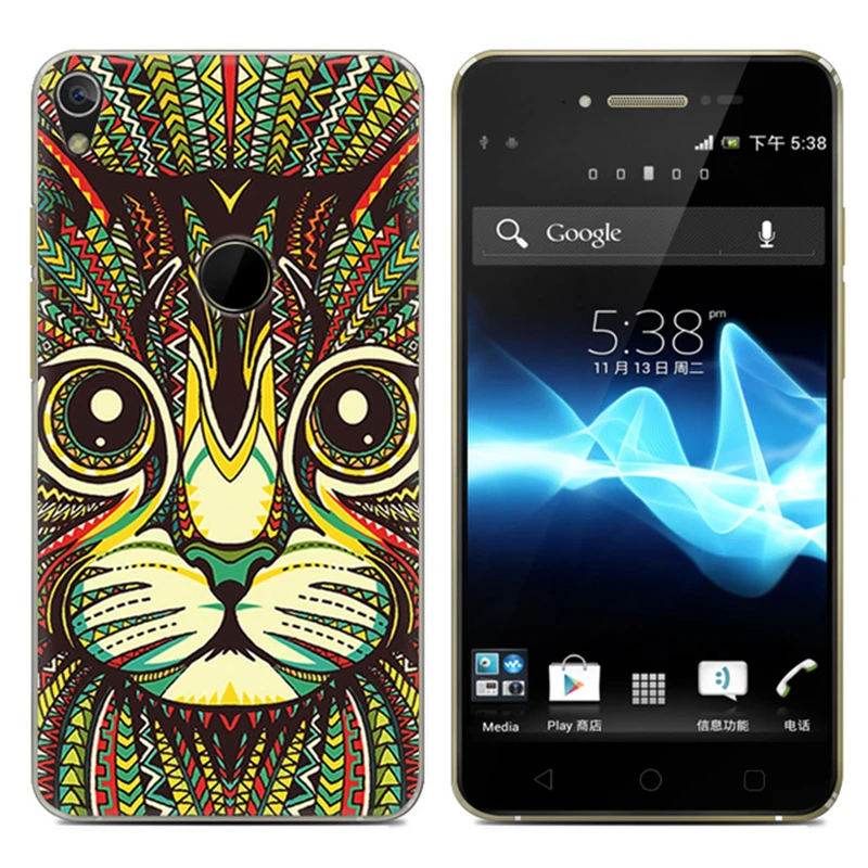 Чехол для телефона чехол alcatel Shine Lite 5080X 5 дюймовый Модный мягкий дизайнерский арт